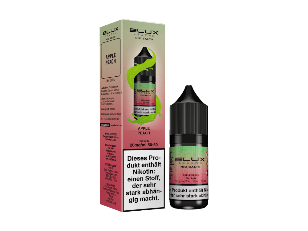 Elux - Apple Peach - Nikotinsalz Liquid