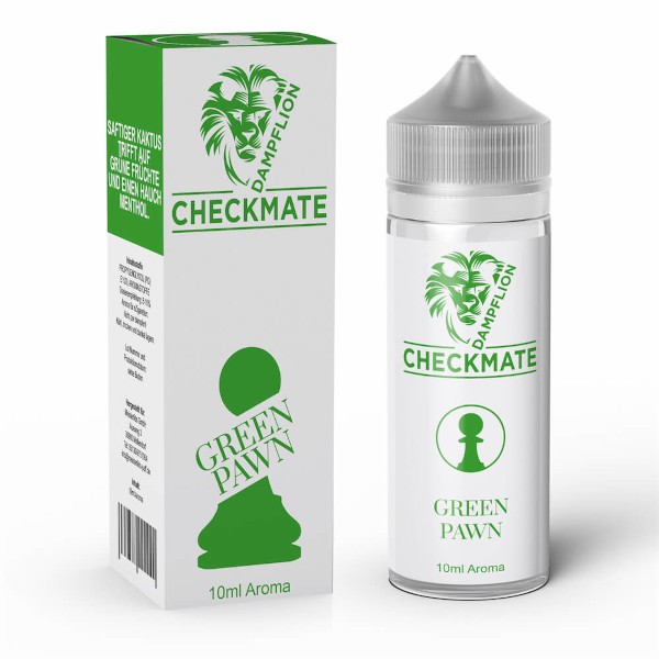 Dampflion Checkmate Aroma - Green Pawn - 10ml/120ml - Aromen