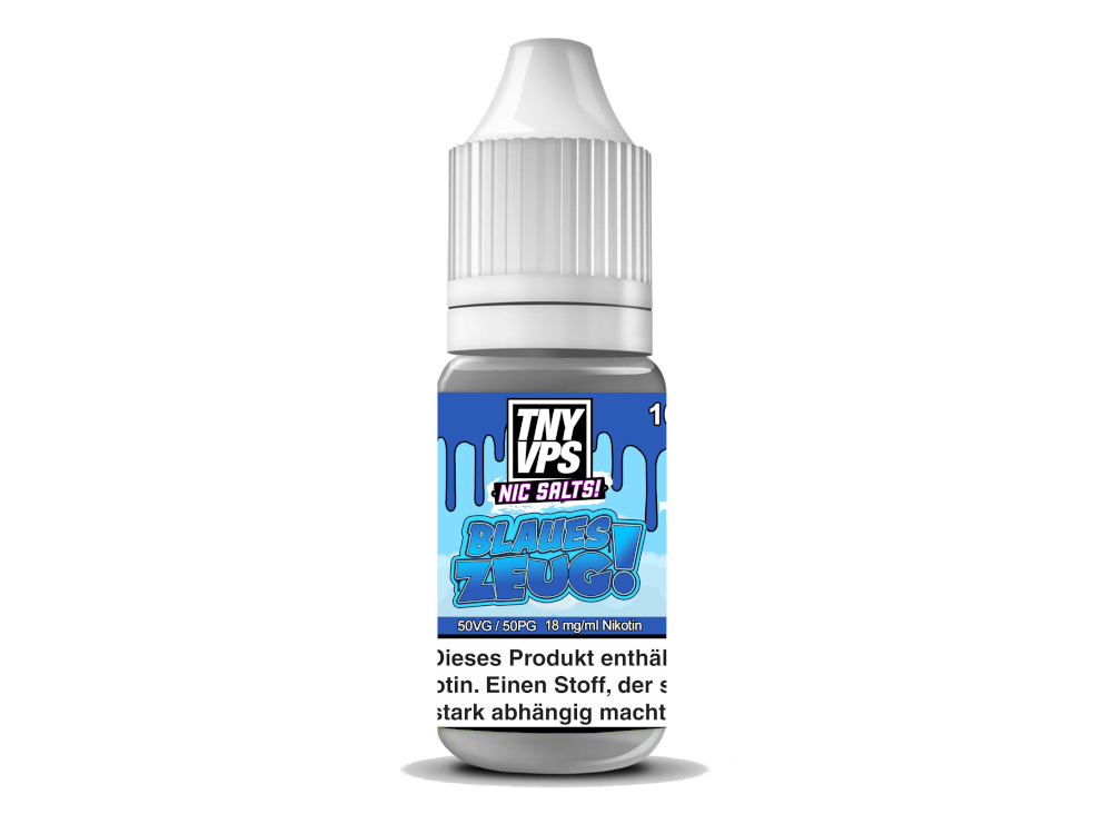 TNYVPS - Blaues Zeug - Nikotinsalz Liquid 18 mg/ml