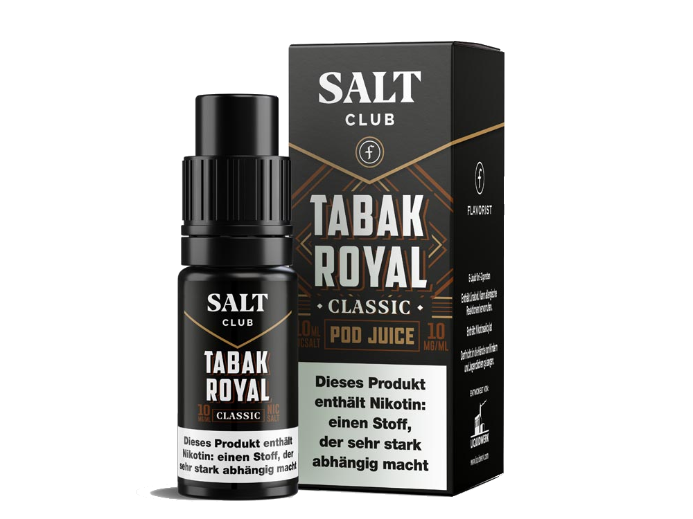 Salt Club - Flavorist Tabak Royal - Classic - Nikotinsalz Liquid