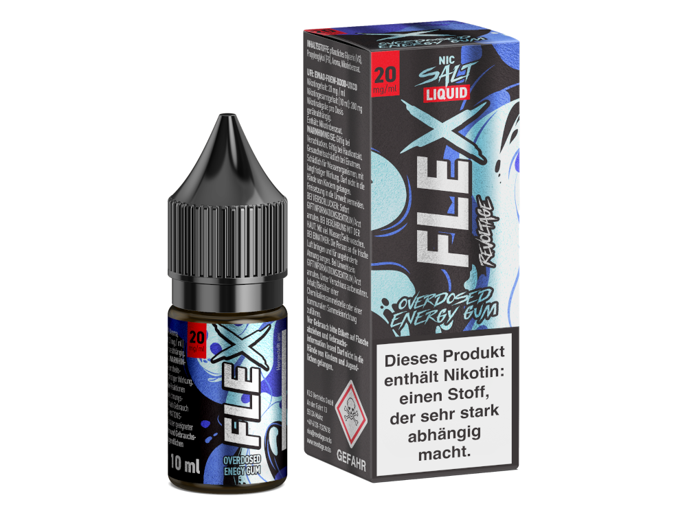 Revoltage - FLEX - Overdosed Energy Gum - Nikotinsalz Liquid