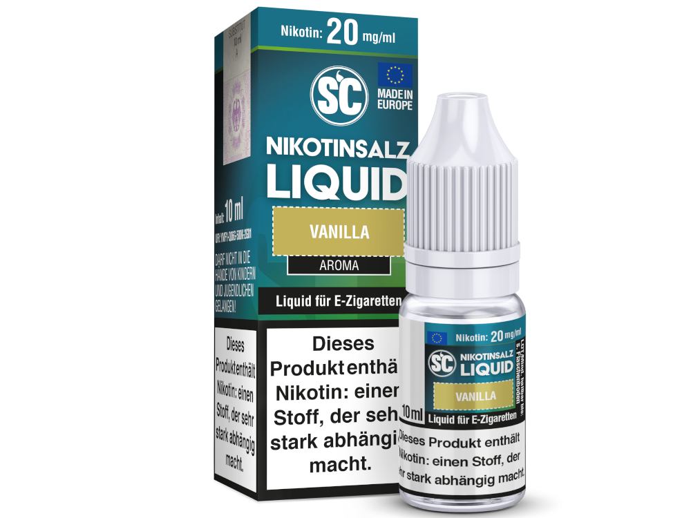 SC - Vanilla - Nikotinsalz Liquid
