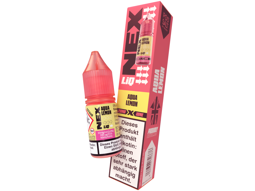 Pod Salt - NexLiq - Aqua Lemon Nikotinsalz Liquid