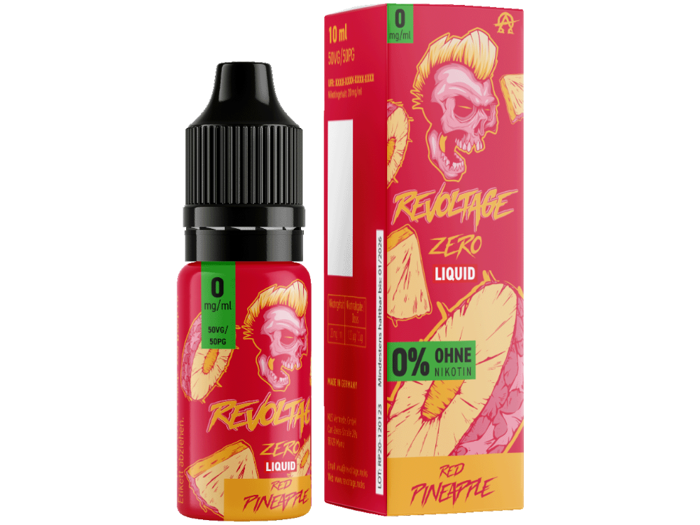Revoltage - Red Pineapple - Hybrid Nikotinsalz Liquid 0 mg/ml