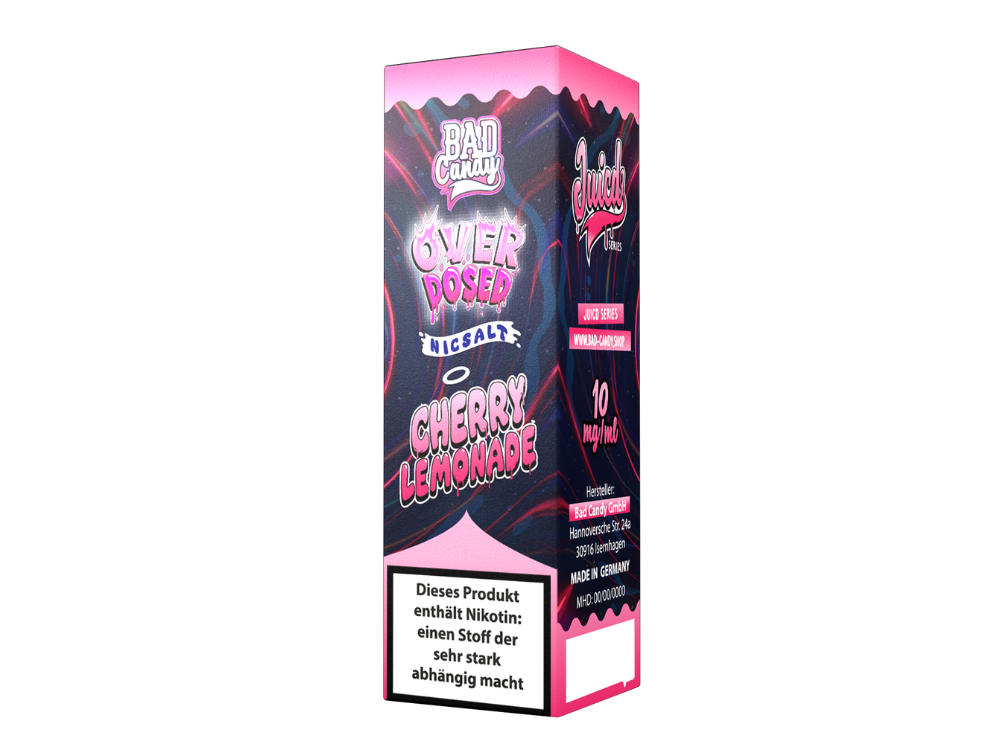 Bad Candy Liquids - Juicd - Overdosed Cherry Lemonade - Nikotinsalz Liquid