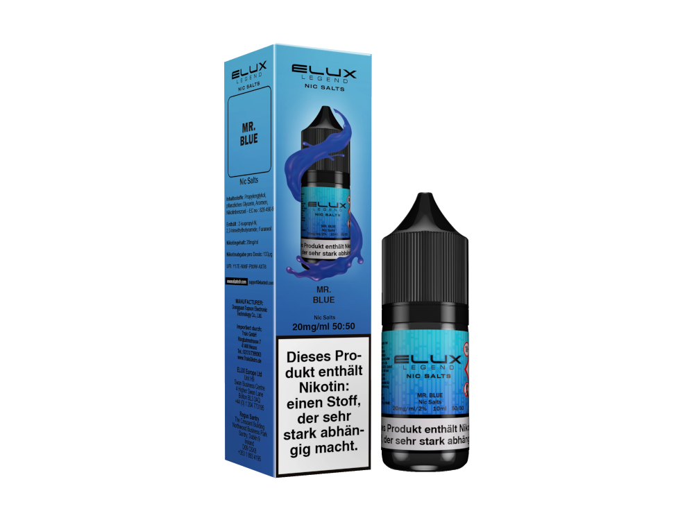 Elux - Mr. Blue - Nikotinsalz Liquid