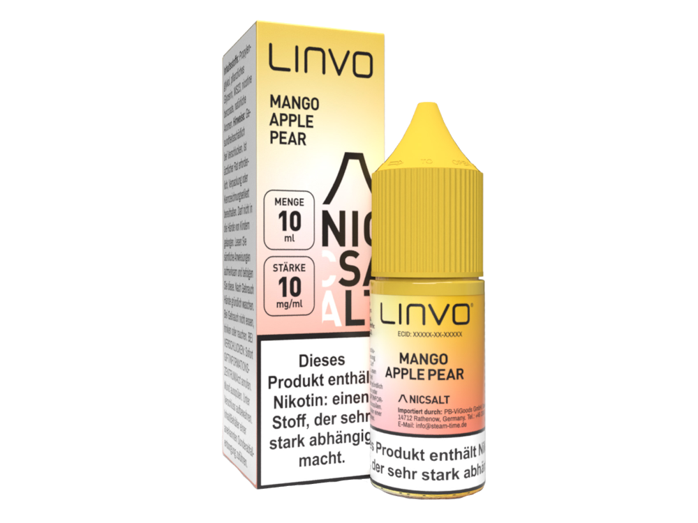 Linvo - Mango Apple Pear - Nikotinsalz Liquid 20 mg/ml