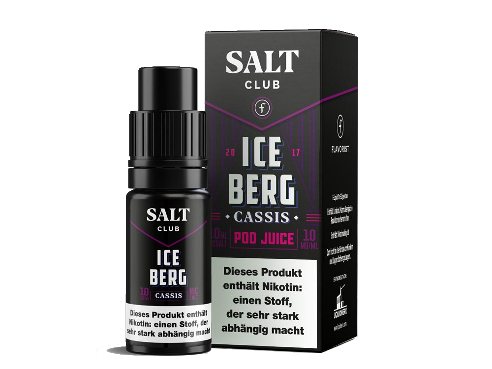 Salt Club - Flavorist Iceberg - Cassis - Nikotinsalz Liquid