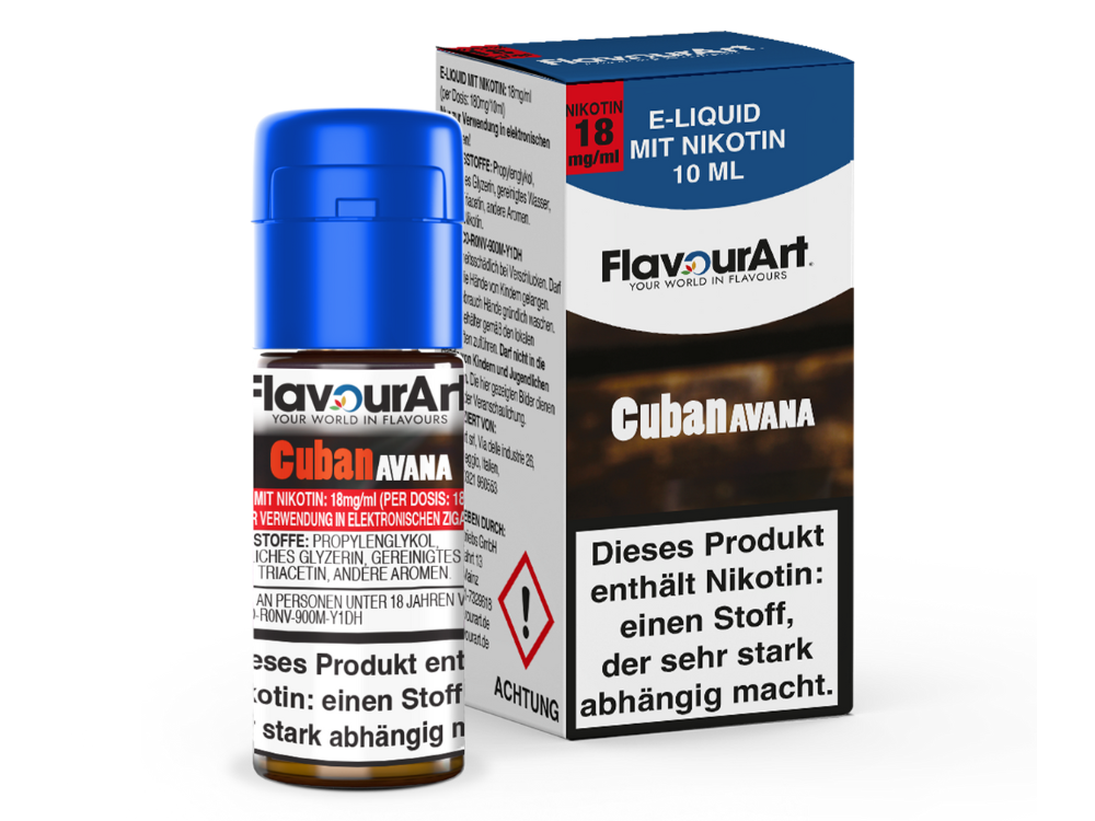 FlavourArt - Cuban Avana E-Zigaretten Liquid