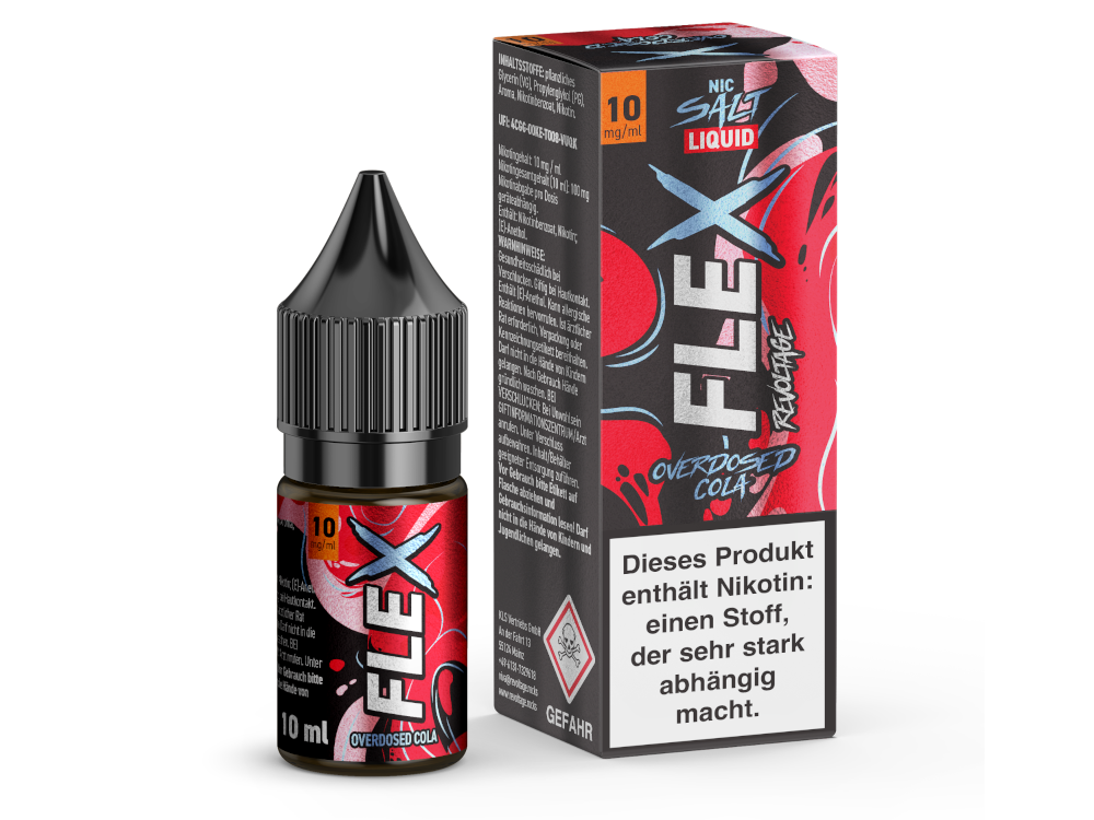 Revoltage - FLEX - Overdosed Cola - Nikotinsalz Liquid