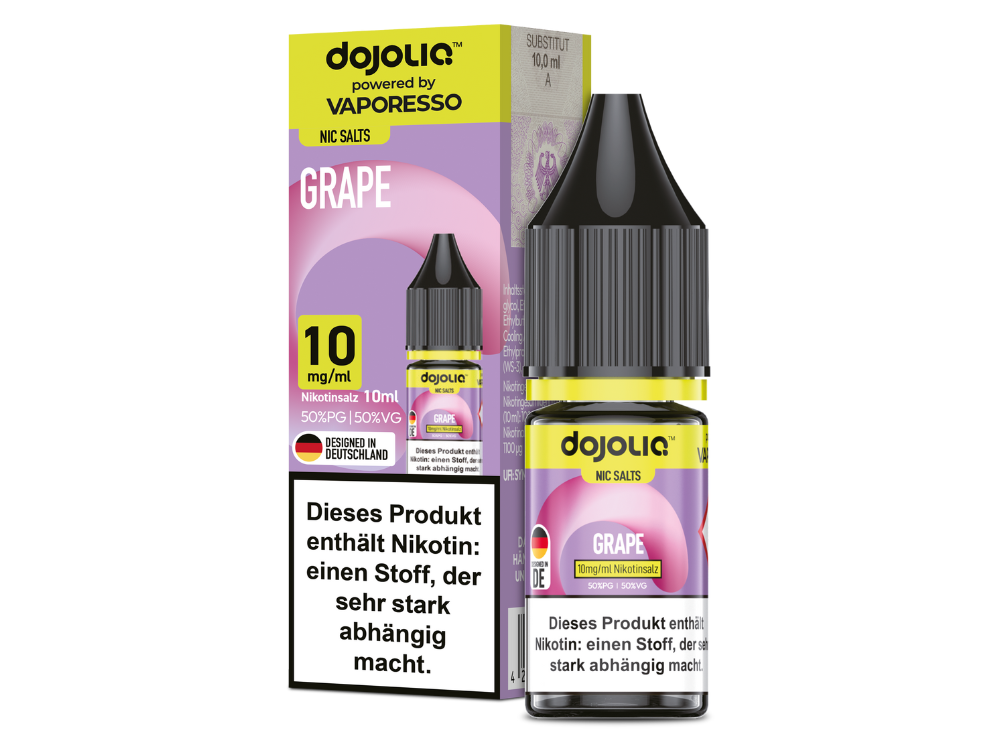 Vaporesso - Dojoliq - Grape - Nikotinsalz Liquid