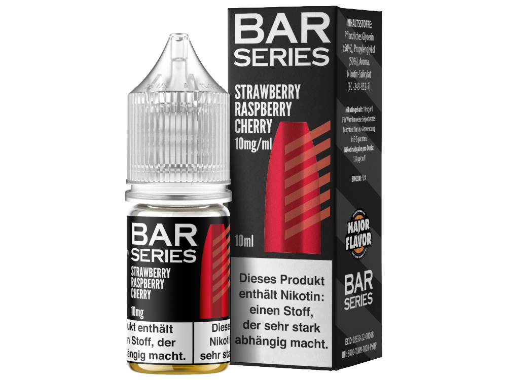 Bar Series - Strawberry Raspberry Cherry - Nikotinsalz Liquid