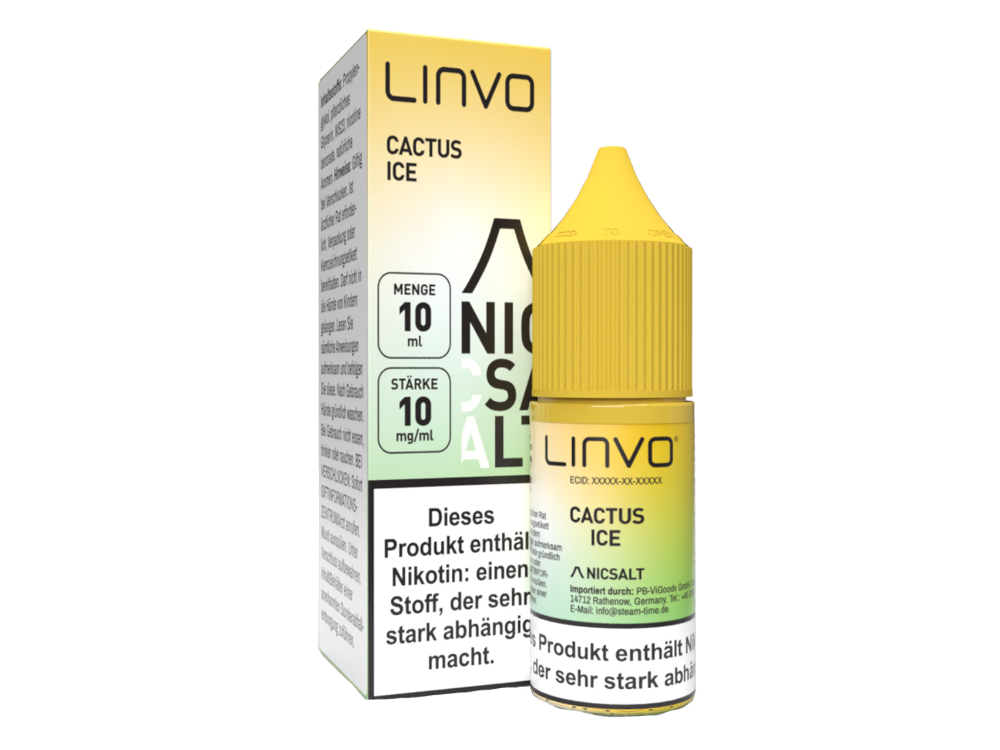 Linvo - Cactus Ice - Nikotinsalz Liquid 20 mg/ml