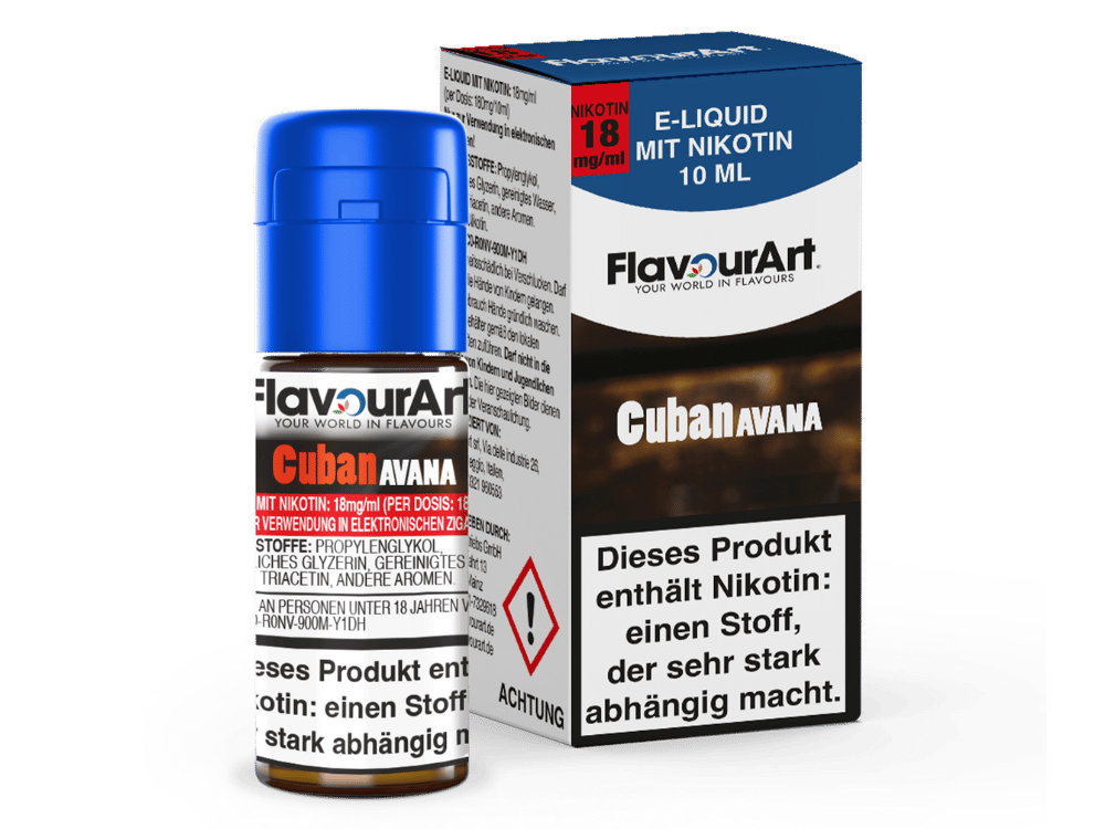 FlavourArt - Cuban Avana E-Zigaretten Liquid