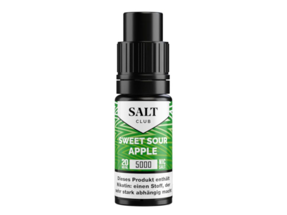 Salt Club - 5000 - Sweet Sour Apple Nikotinsalz Liquid 20 mg/ml