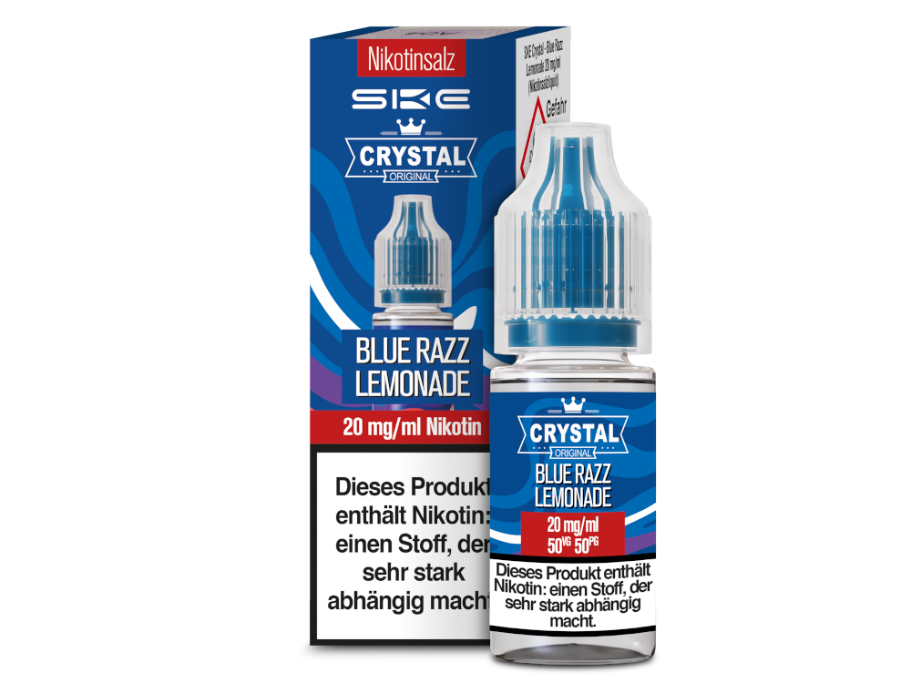 SKE - Crystal - Blue Razz Lemonade - Nikotinsalz Liquid