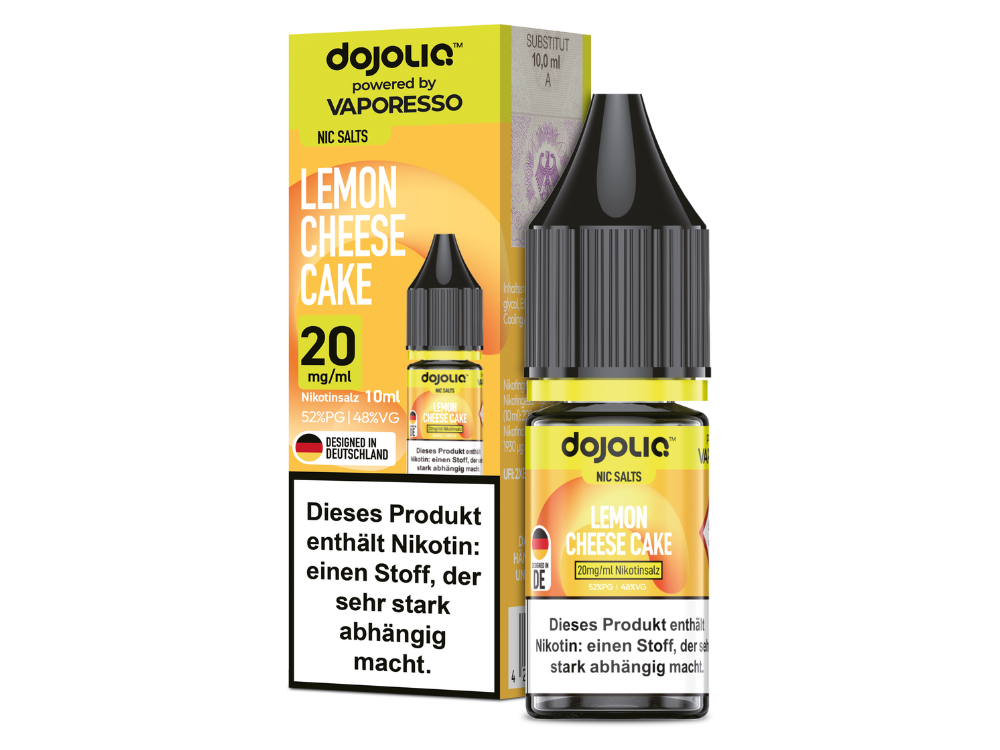 Vaporesso - Dojoliq - Lemon Cheese Cake - Nikotinsalz Liquid