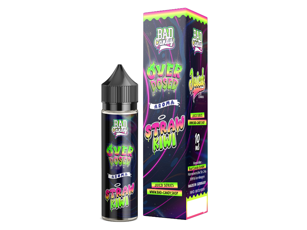 Bad Candy Liquids - Juicd - Aroma Overdosed Straw Kiwi 10 ml