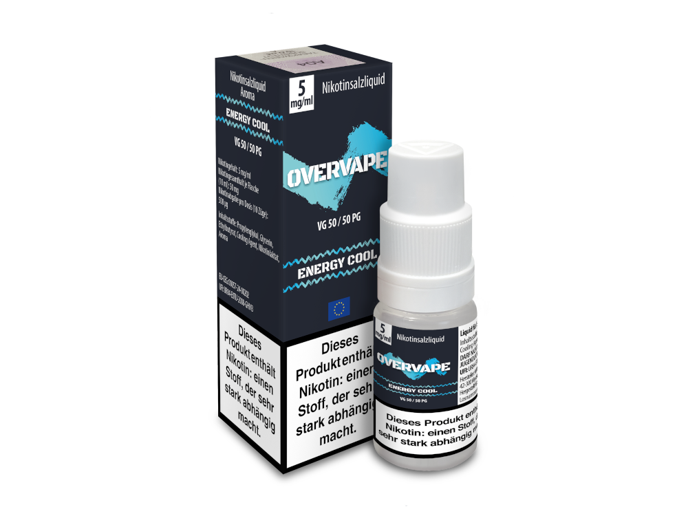 Overvape - Energy Cool - Nikotinsalz Liquid