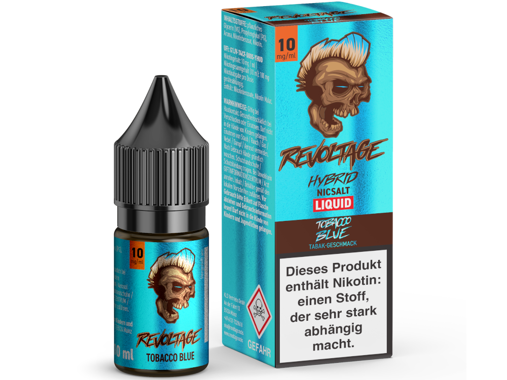 Revoltage - Tobacco Blue - Hybrid Nikotinsalz Liquid