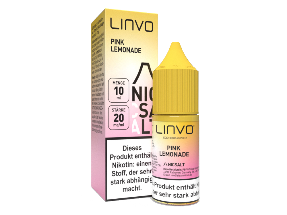 Linvo - Pink Lemonade - Nikotinsalz Liquid 20 mg/ml
