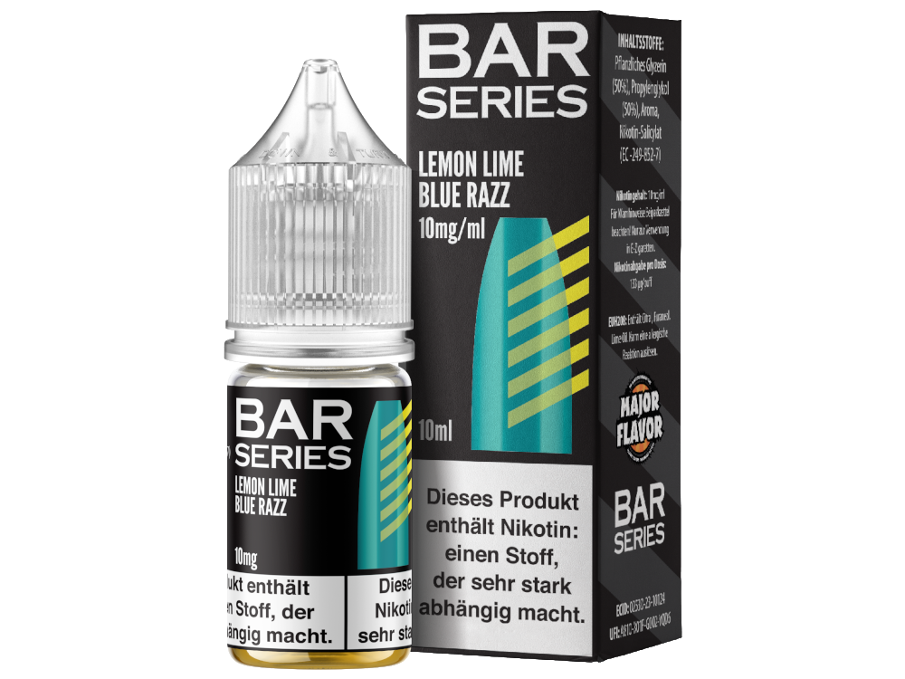 Bar Series - Lemon Lime Blue Razz - Nikotinsalz Liquid