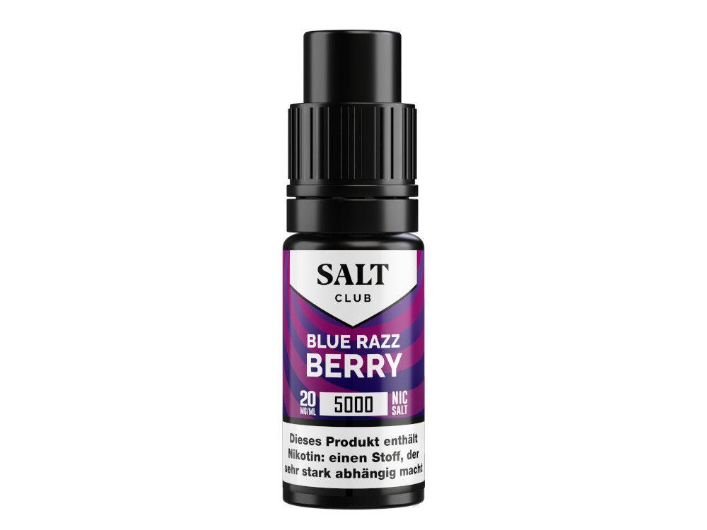 Salt Club - 5000 - Blue Razz Berry Nikotinsalz Liquid 20 mg/ml