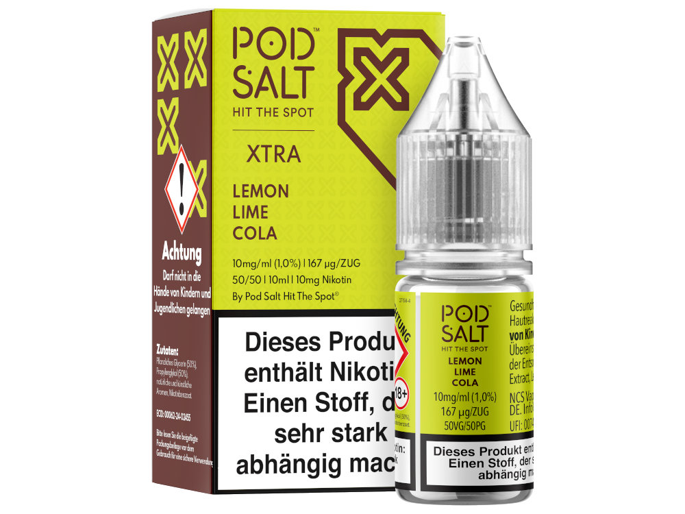 Pod Salt X - Lemon Lime Cola - Nikotinsalz Liquid