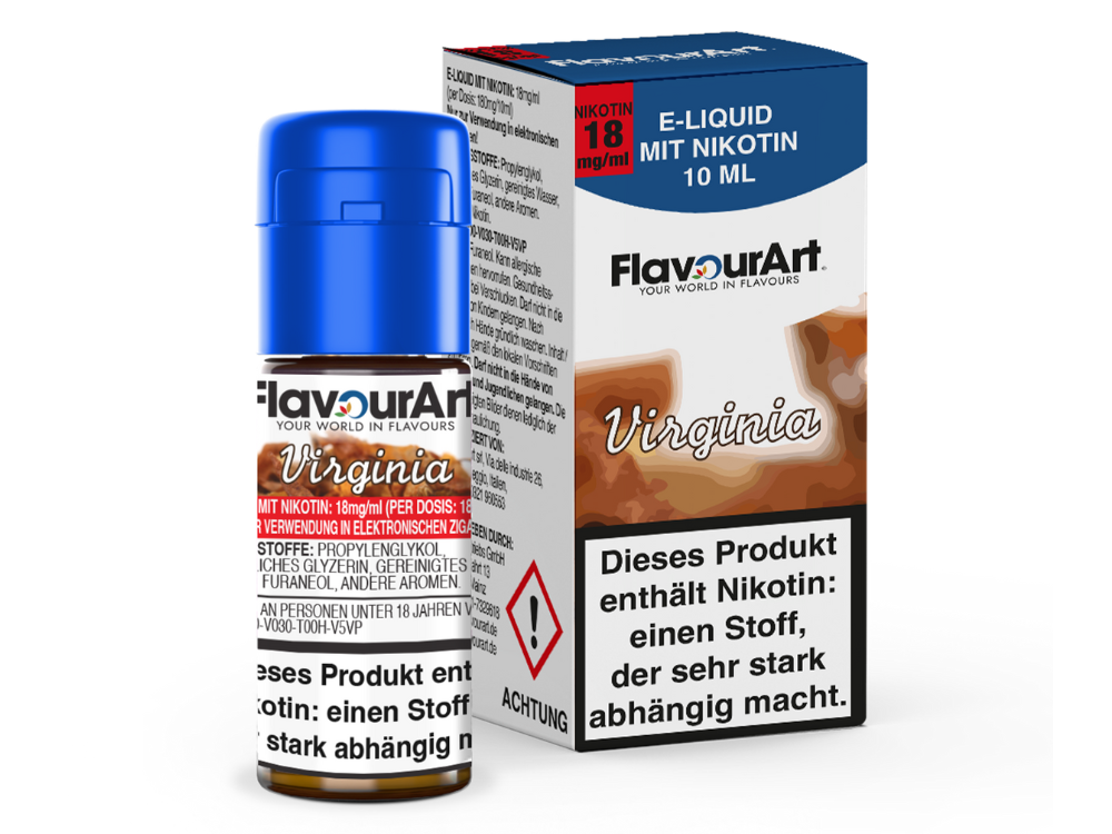 FlavourArt - Virginia E-Zigaretten Liquid