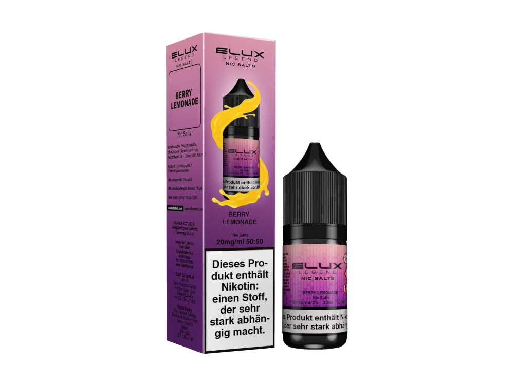 Elux - Berry Lemonade - Nikotinsalz Liquid