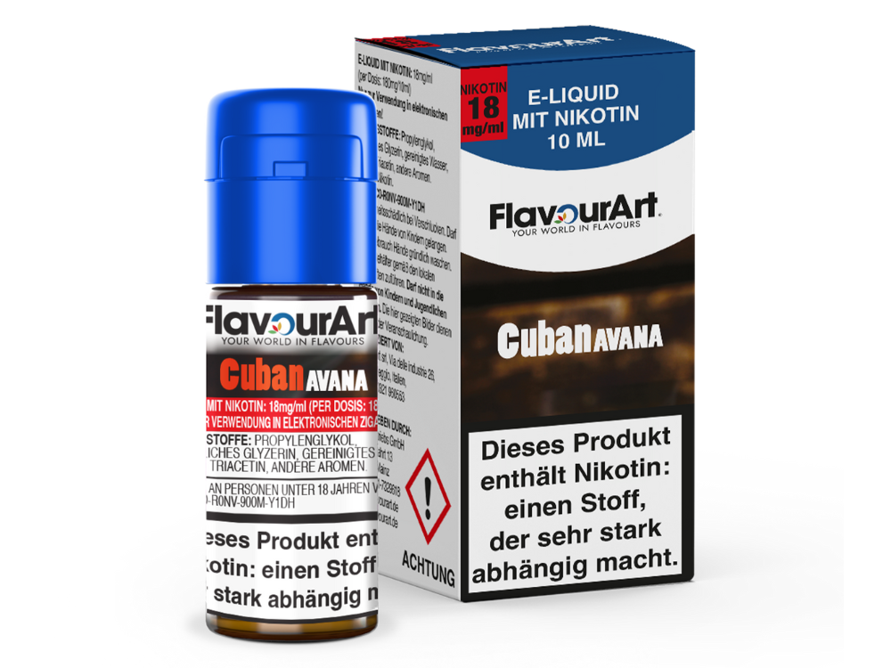 FlavourArt - Cuban Avana E-Zigaretten Liquid