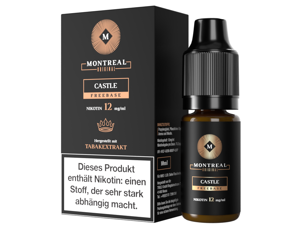 Montreal Original - Castle E-Zigaretten Liquid
