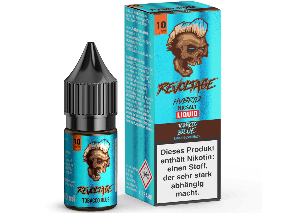 Revoltage - Tobacco Blue - Hybrid Nikotinsalz Liquid