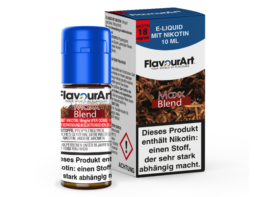 FlavourArt - Maxx-Blend E-Zigaretten Liquid