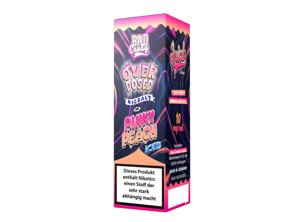 Bad Candy Liquids - Juicd - Overdosed Pinky Peach - Nikotinsalz Liquid