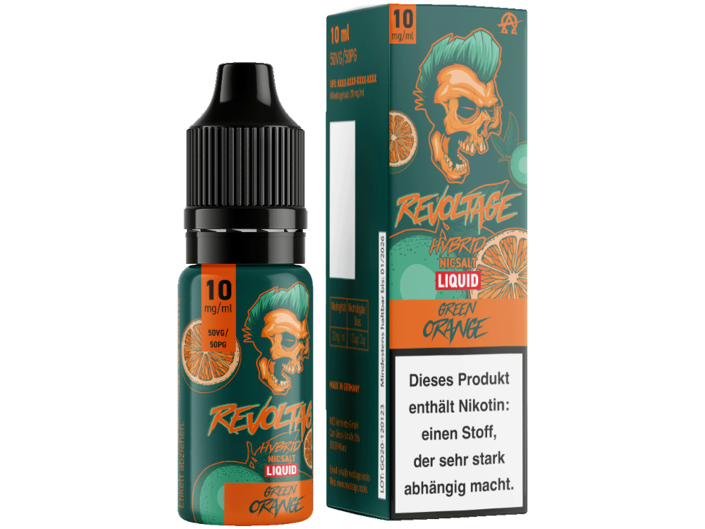 Revoltage - Green Orange - Hybrid Nikotinsalz Liquid