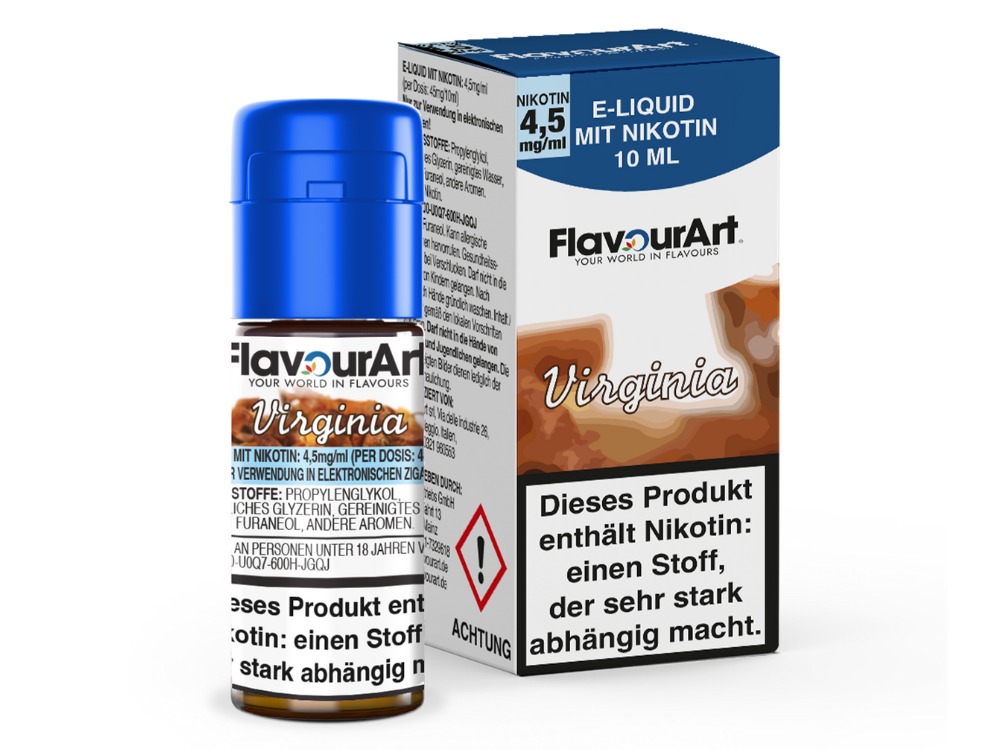 FlavourArt - Virginia E-Zigaretten Liquid