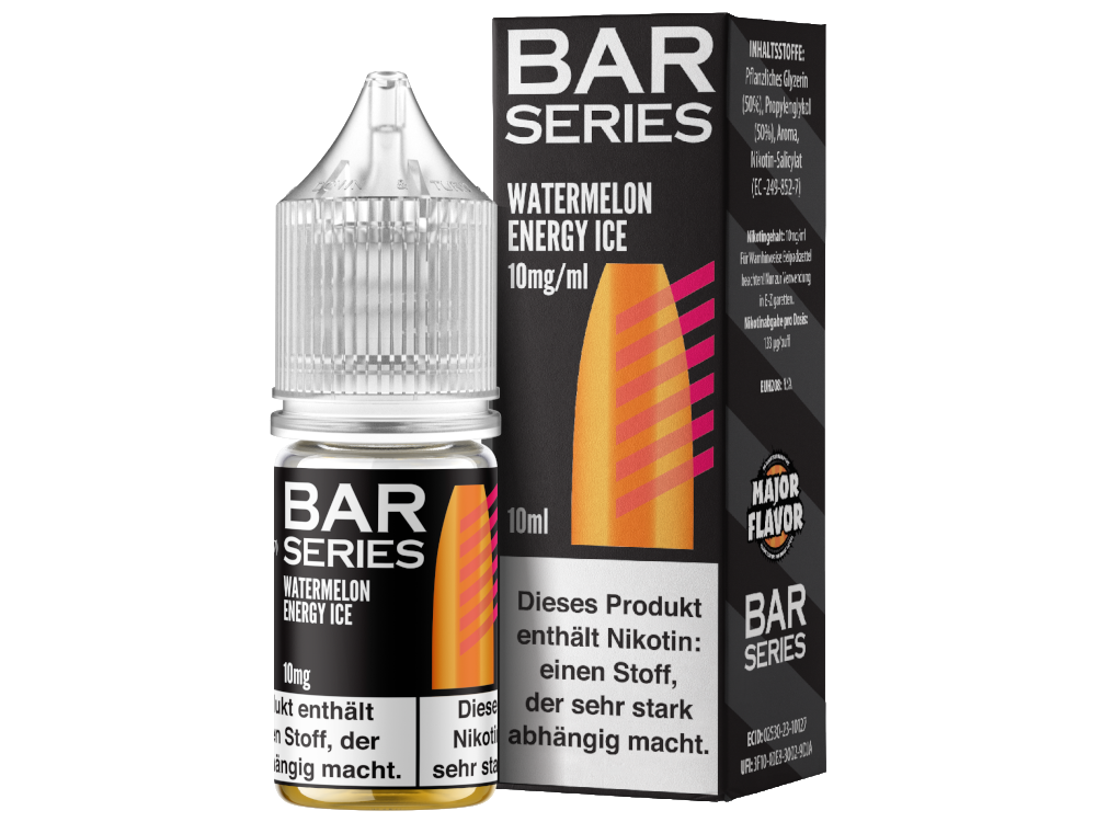 Bar Series - Watermelon Energy Ice - Nikotinsalz Liquid