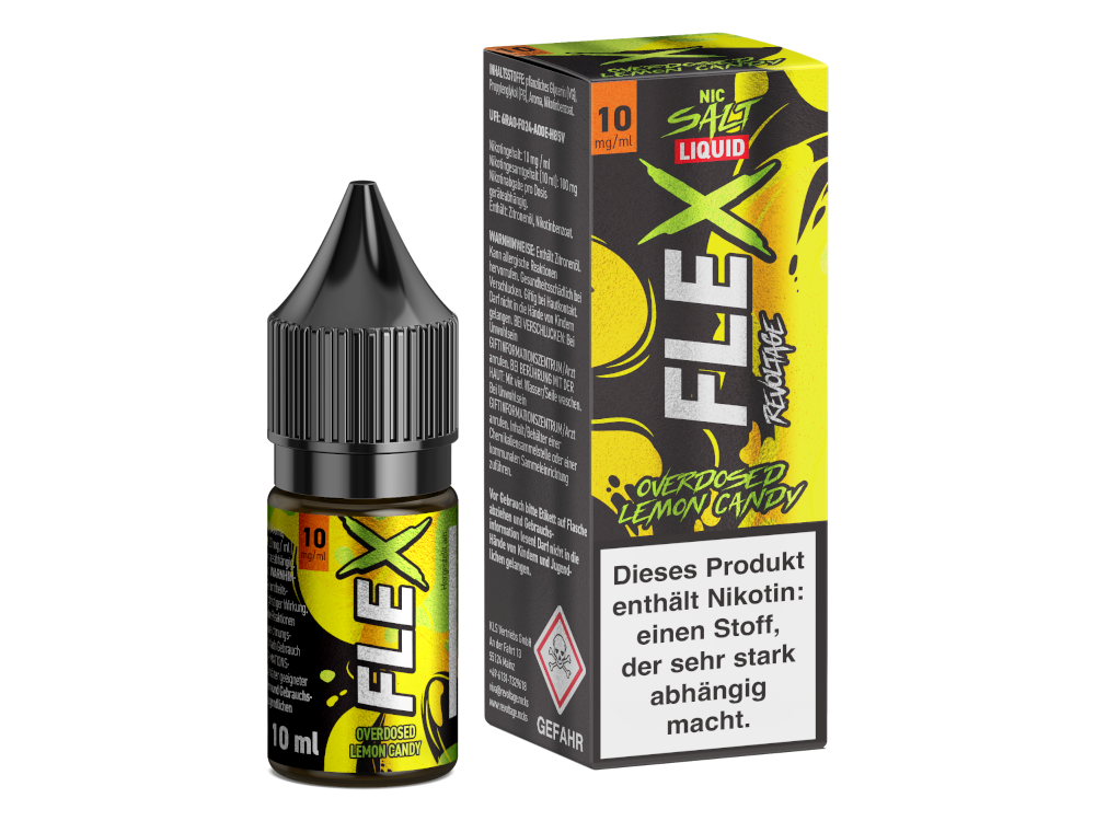 Revoltage - FLEX - Overdosed Lemon Candy - Nikotinsalz Liquid
