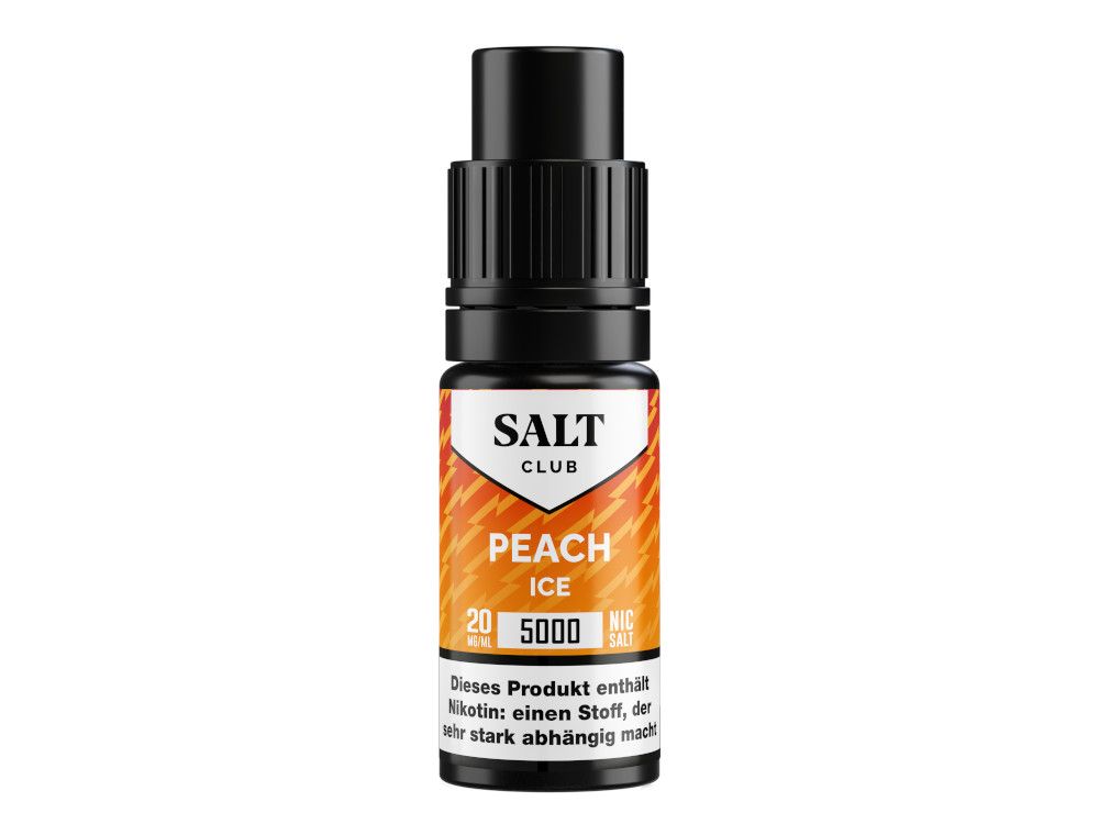 Salt Club - 5000 - Peach Ice Nikotinsalz Liquid 20 mg/ml