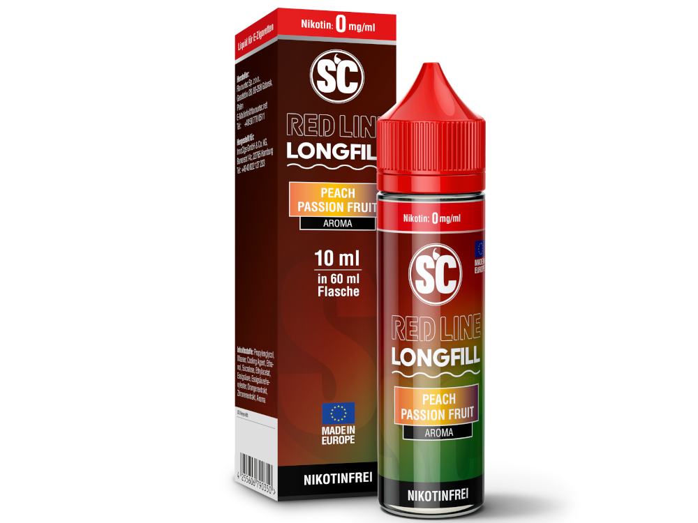 SC - Red Line - Aroma Peach Passion Fruit 10 ml