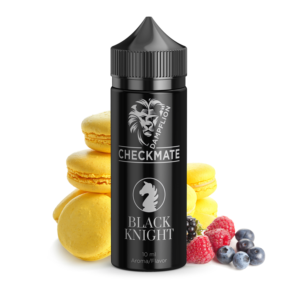 Dampflion Checkmate Aroma - Black Knight - 10ml/120ml - Aromen
