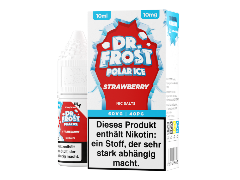 Dr. Frost - Ice Cold - Strawberry - Nikotinsalz Liquid