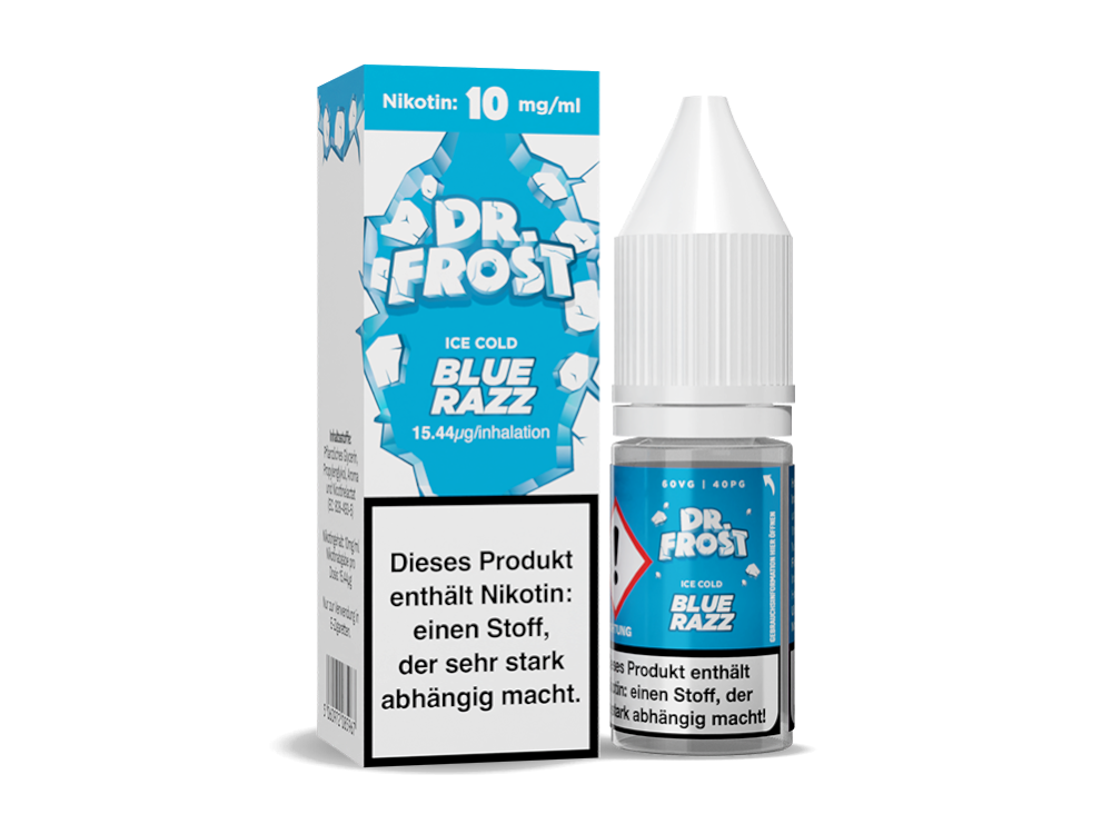 Dr. Frost - Ice Cold - Blue Razz - Nikotinsalz Liquid 10 mg/ml