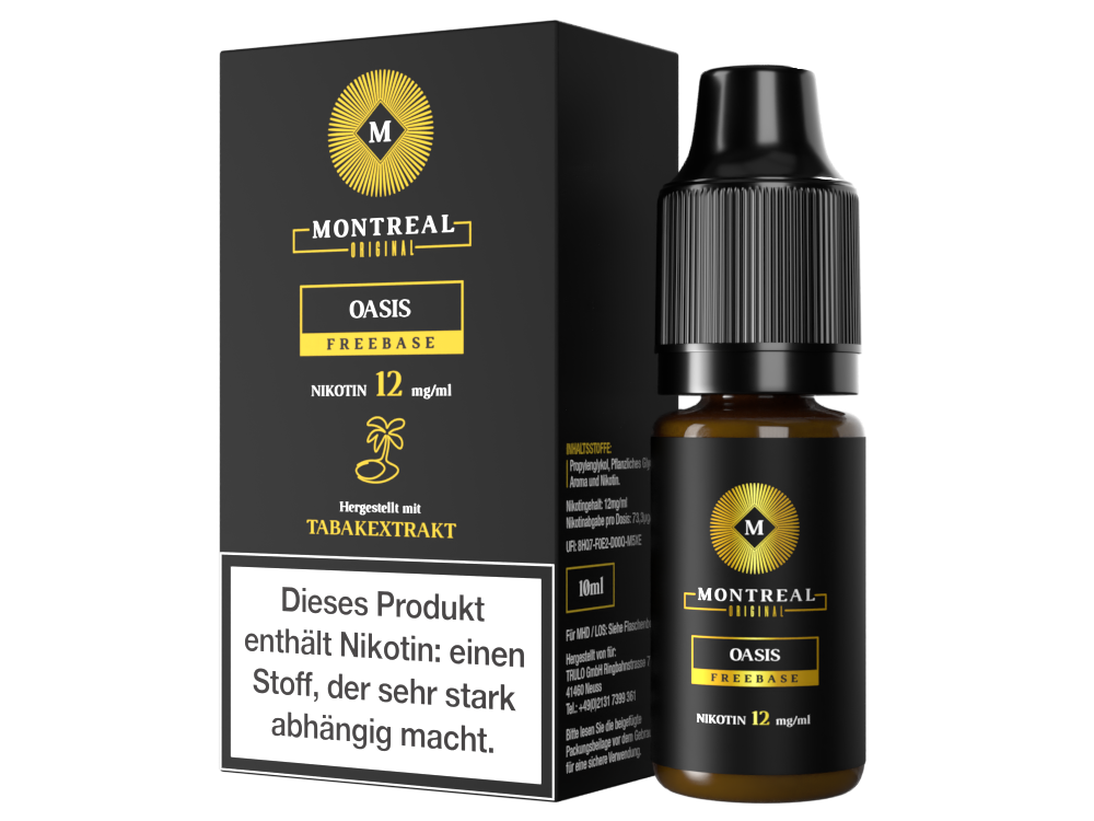 Montreal Original - Oasis E-Zigaretten Liquid