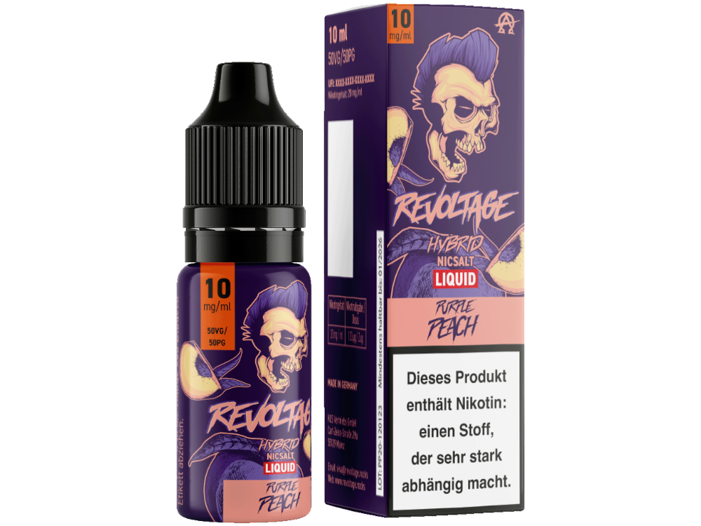 Revoltage - Purple Peach - Hybrid Nikotinsalz Liquid