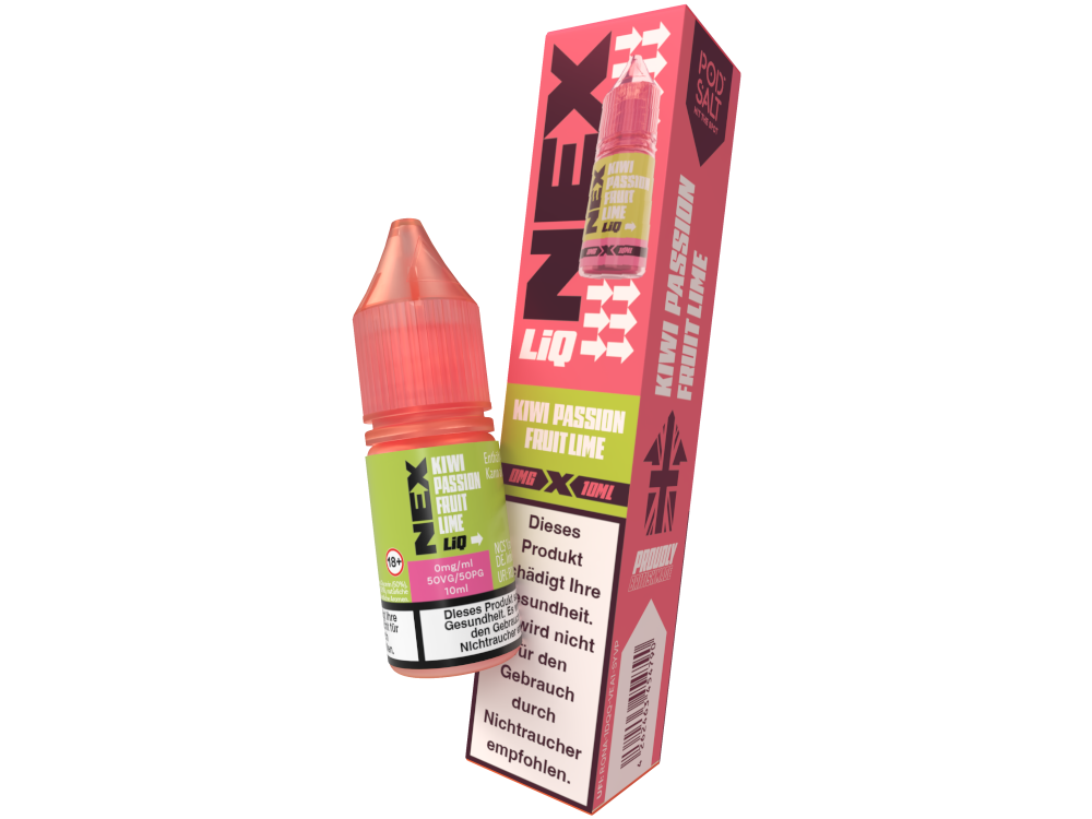 Pod Salt - NexLiq - Kiwi Passionfruit Lime Nikotinsalz Liquid