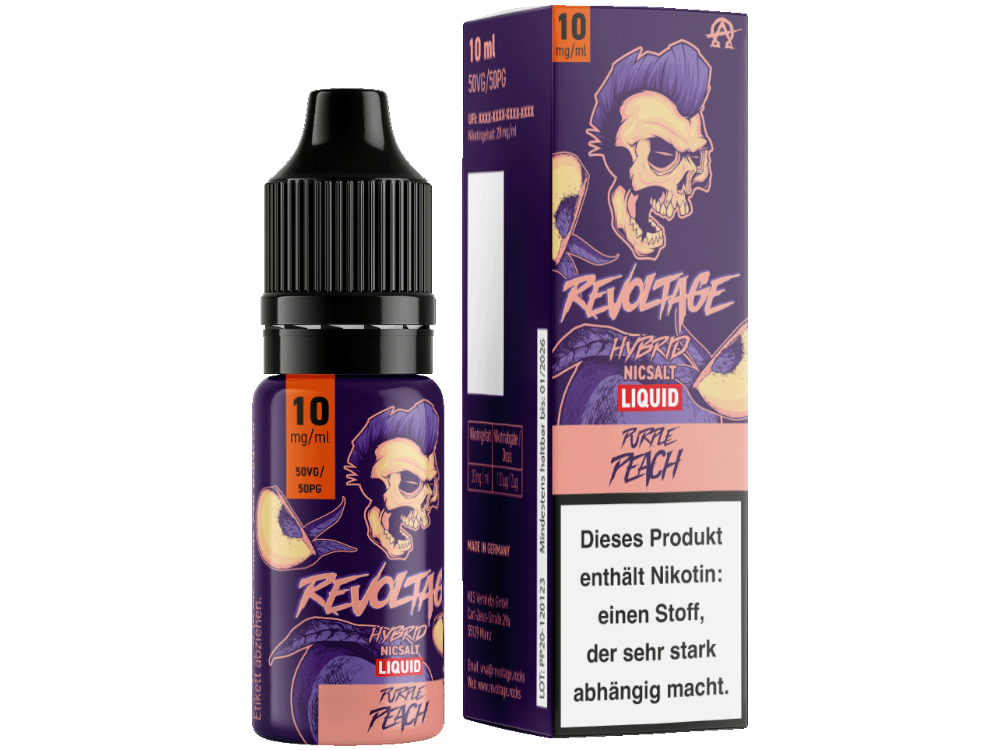 Revoltage - Purple Peach - Hybrid Nikotinsalz Liquid