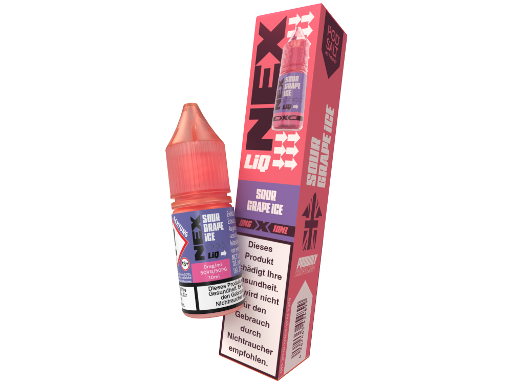 Pod Salt - NexLiq - Sour Grape Ice Nikotinsalz Liquid