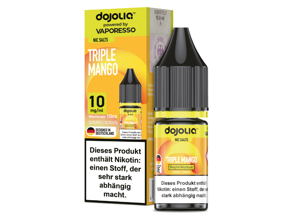 Vaporesso - Dojoliq - Triple Mango - Nikotinsalz Liquid